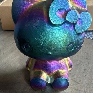 Hello Kitty Titanium Aura Quartz Crystal